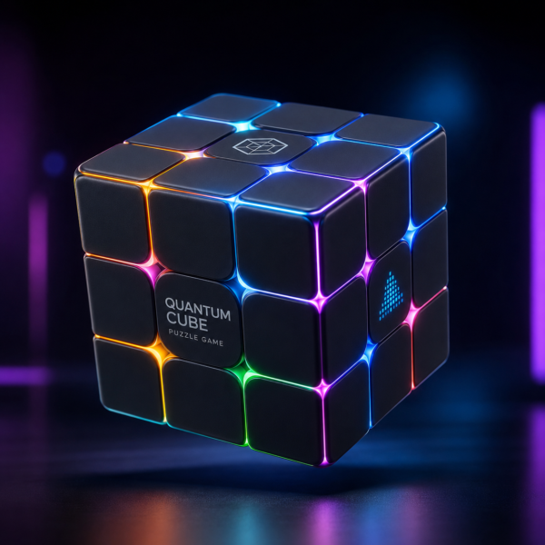 QuantumCube Puzzle Game